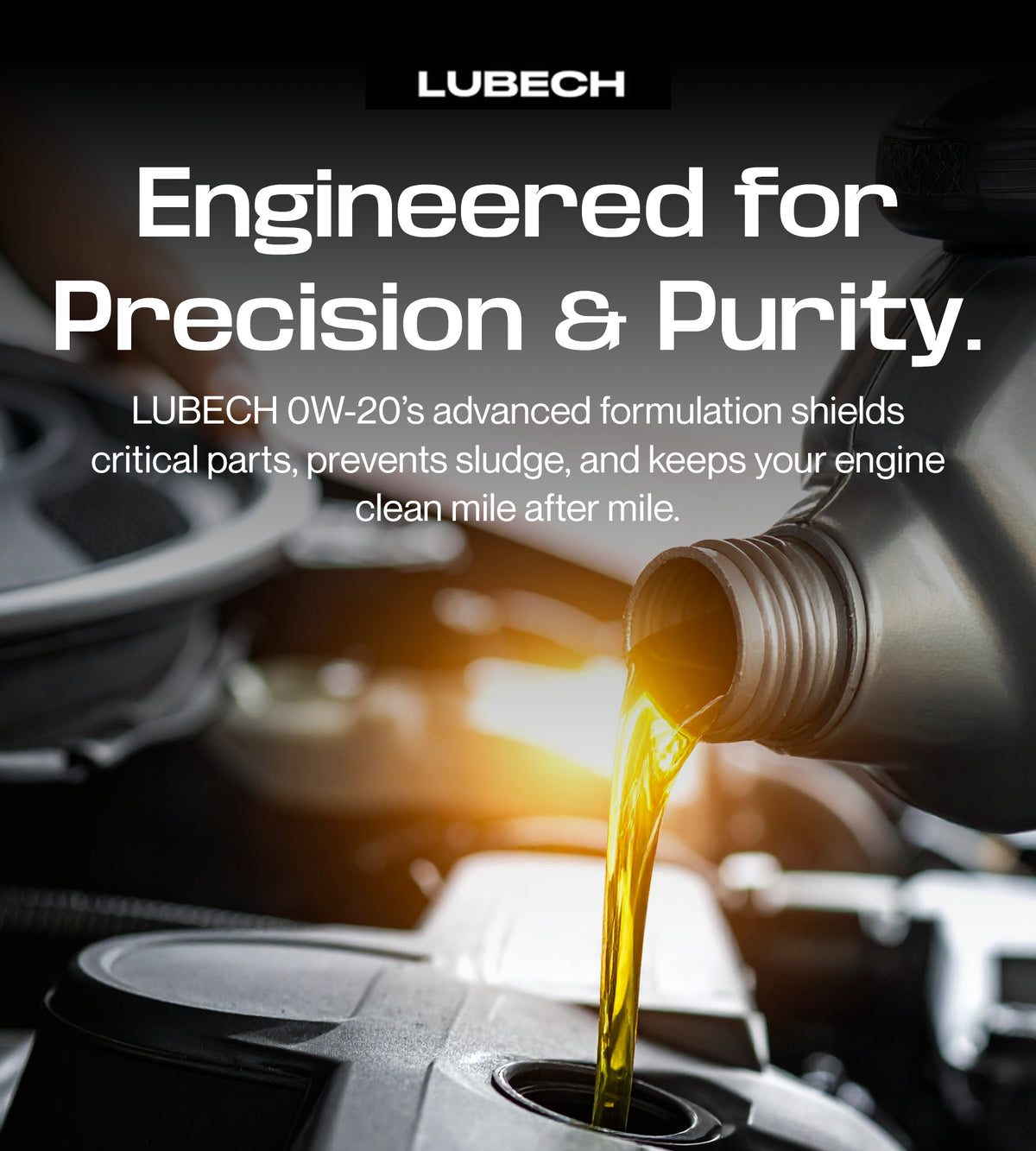 LUBECH 0W-16 FULL SYNTHETIC HYBRID CAR