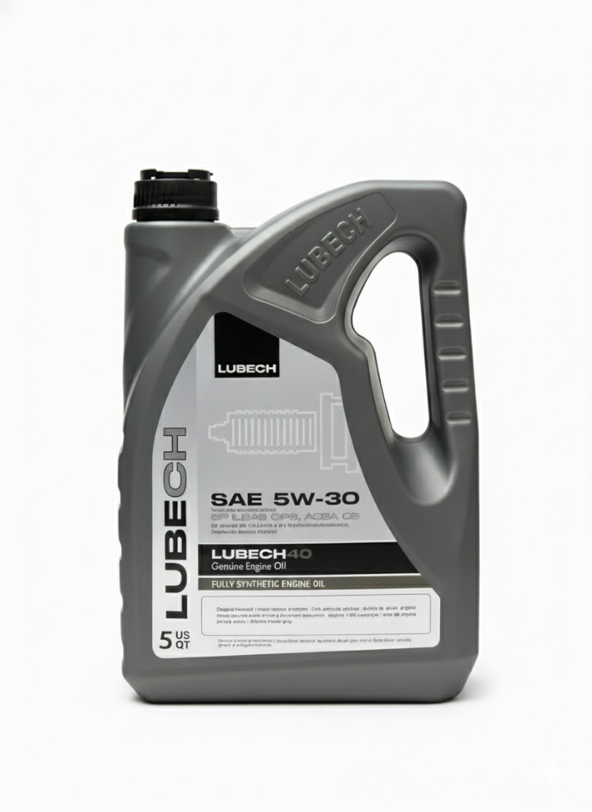 LUBECH 5W-30 FULL SYNTHETIC, 5 Quart