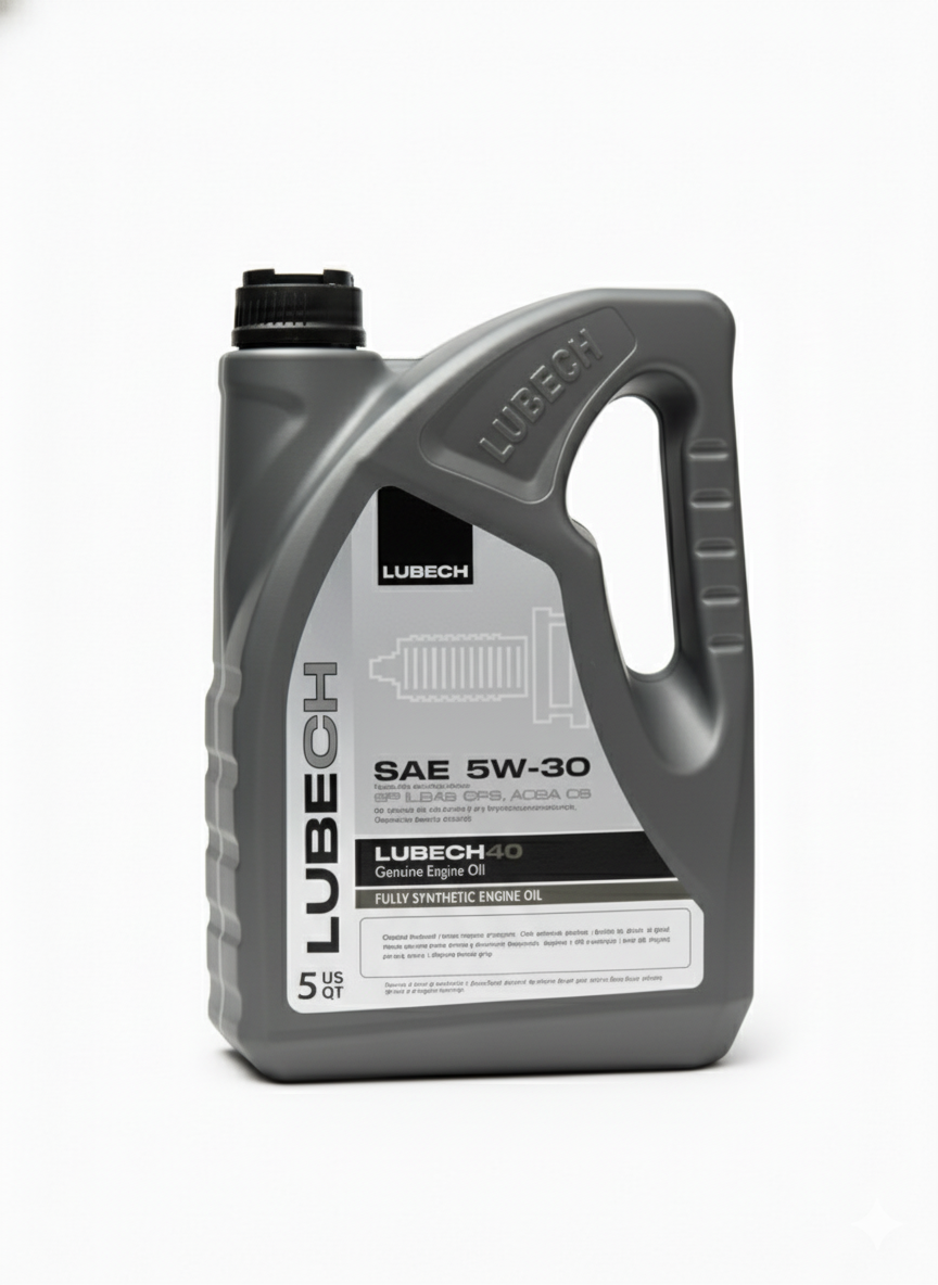 LUBECH 5W-30 FULL SYNTHETIC, 5 Quart
