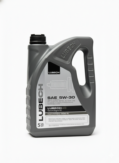 LUBECH 5W-30 FULL SYNTHETIC, 5 Quart