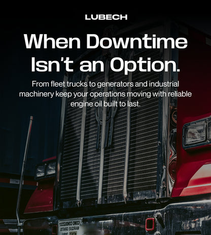 LUBECH 10W40 Synthetic Engine Oil - 55 Gallon Drum