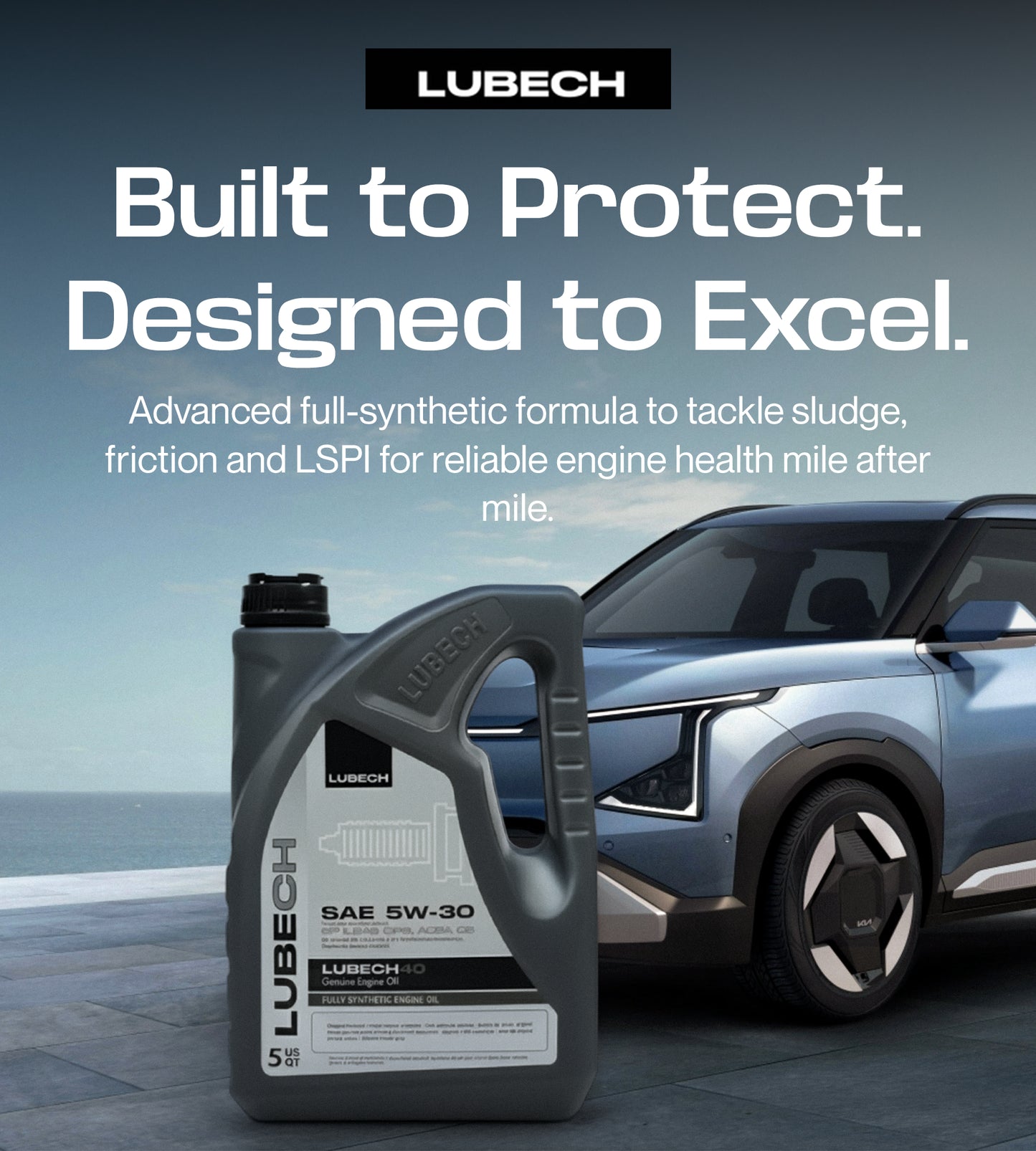 LUBECH 5W-30 FULL SYNTHETIC, 5 Quart