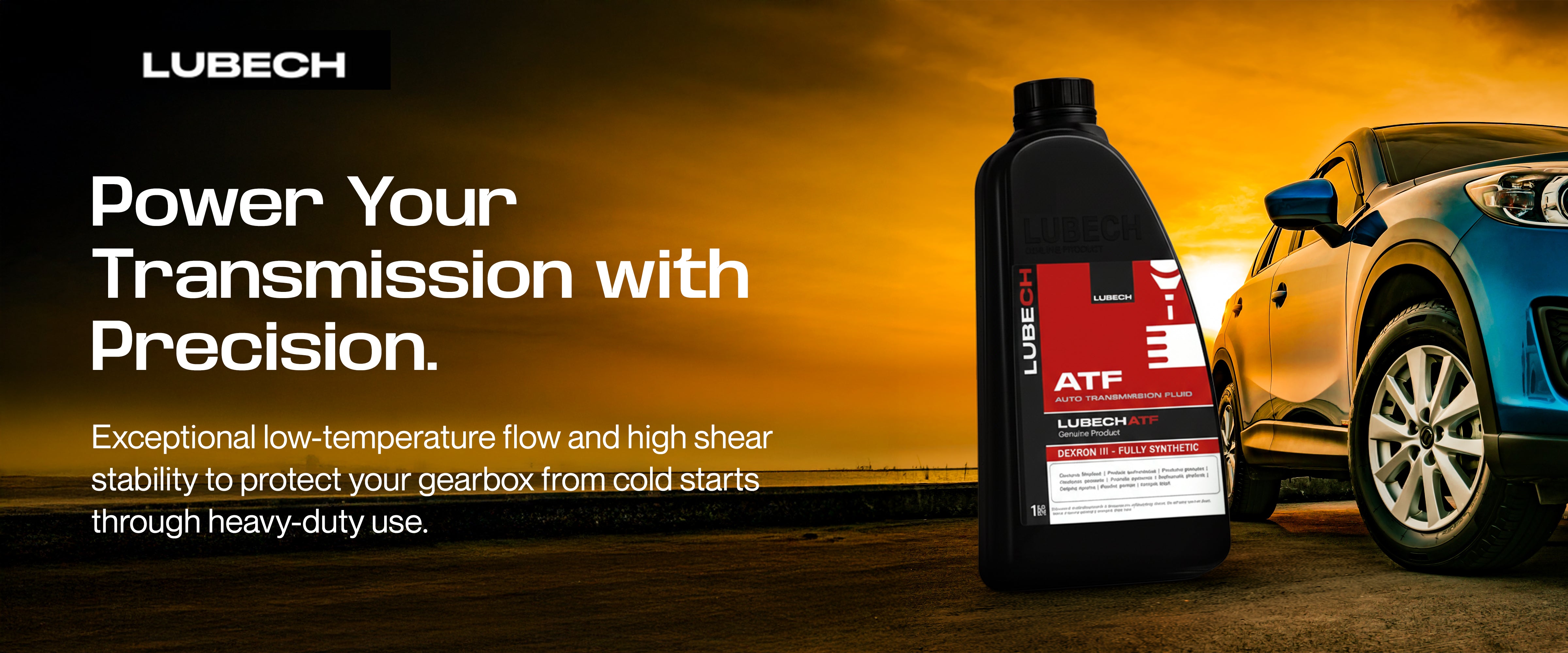 LUBECH ATF DEXRON III Desktop Banner
