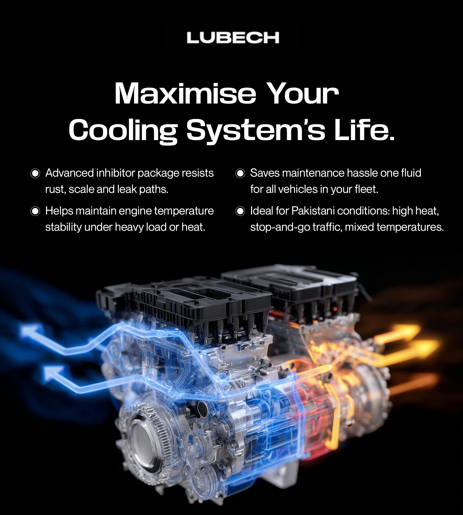 LUBECH SHIELDEX 50/50 PREDILUTED ANTIFREEZE Mobile Banner