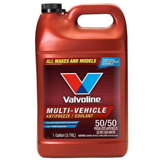 VALVOLINE MULTI-VEHICLE 50/50 PREDILUTED ANTIFREEZE